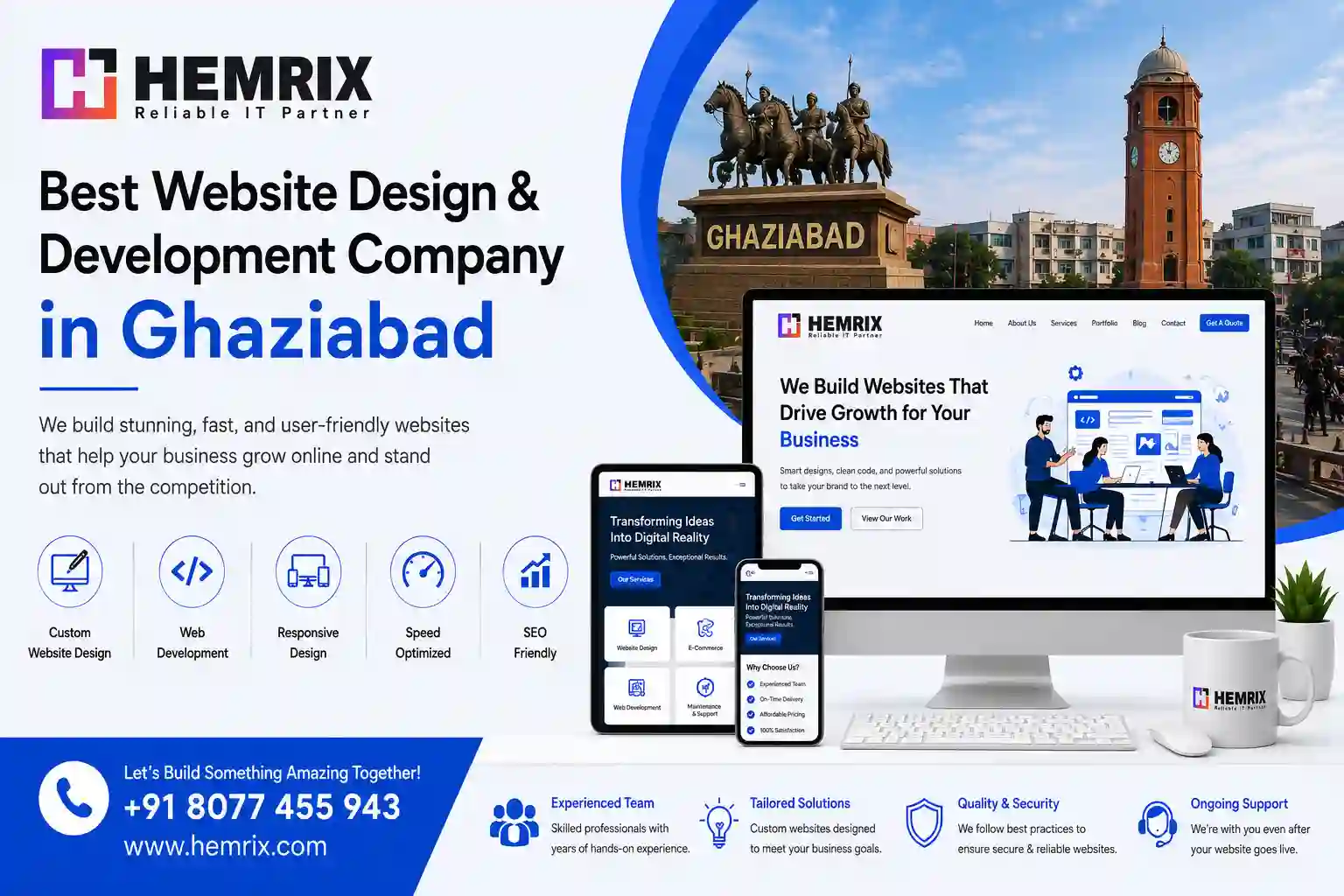 Best Website Design & Development Company in Ghaziabad